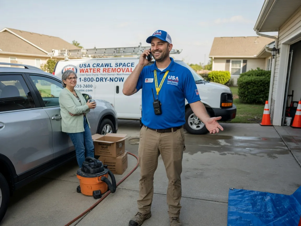 Crawl Space Water Removal Hallett, OK FAQs